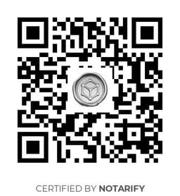 QR Code certificazione Notarify