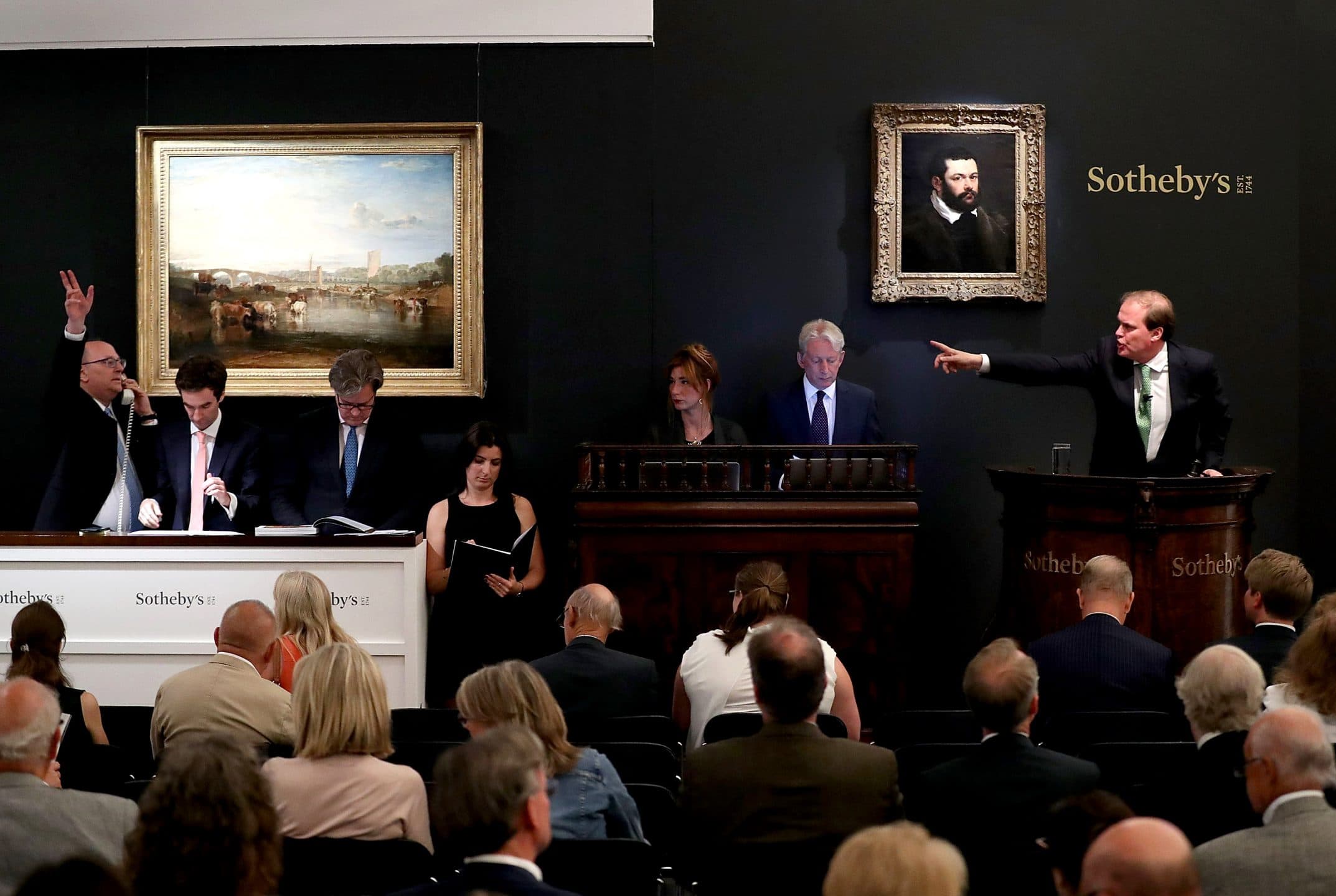 Che cosa è successo alle aste di Londra, Banksy a parte