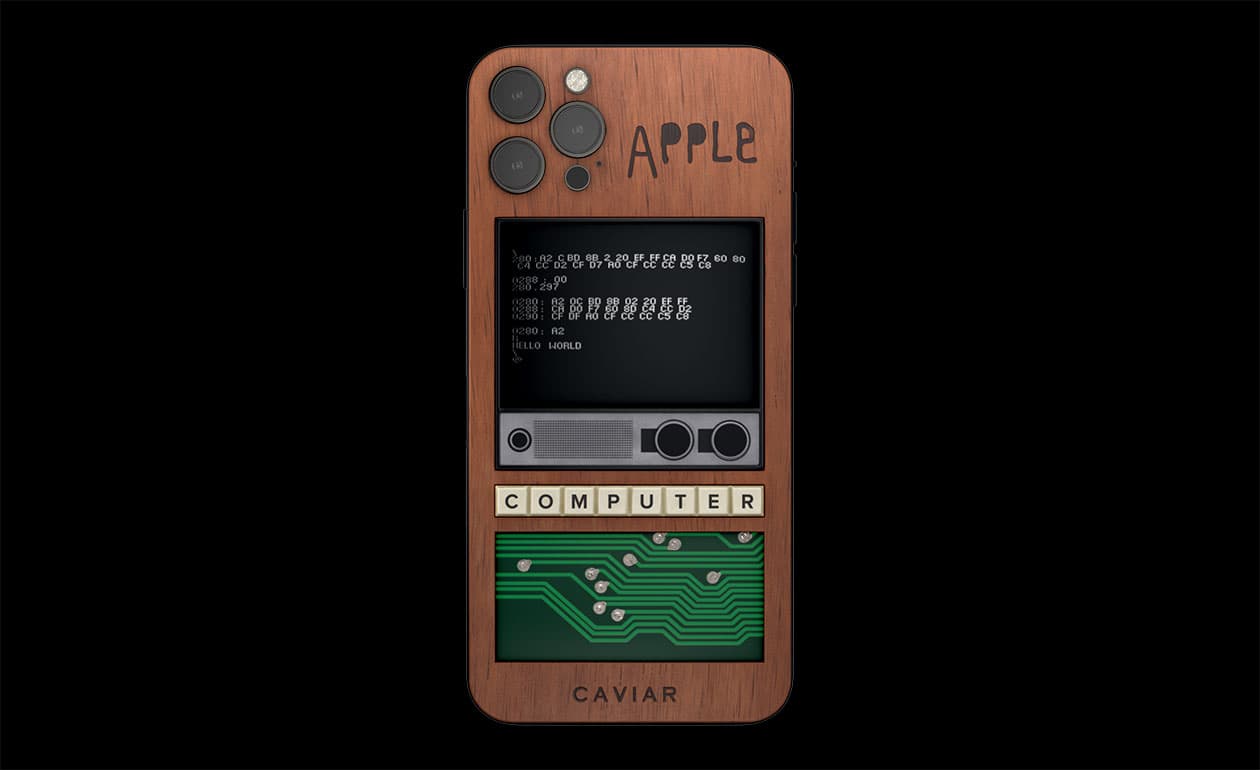 iPhone 12 Pro in stile Apple del 1976: l'edizione limitata costa fino a 11mila dollari