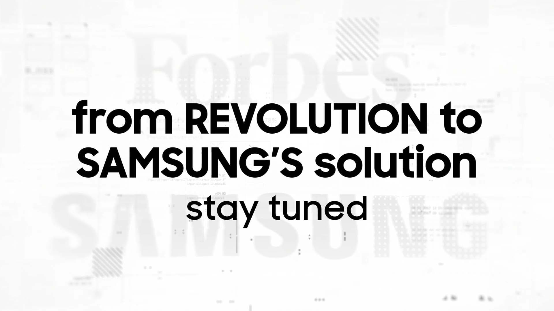 Forbes Italia e Samsung di nuovo insieme: 5 rivoluzioni, 5 storie imprenditoriali di successo