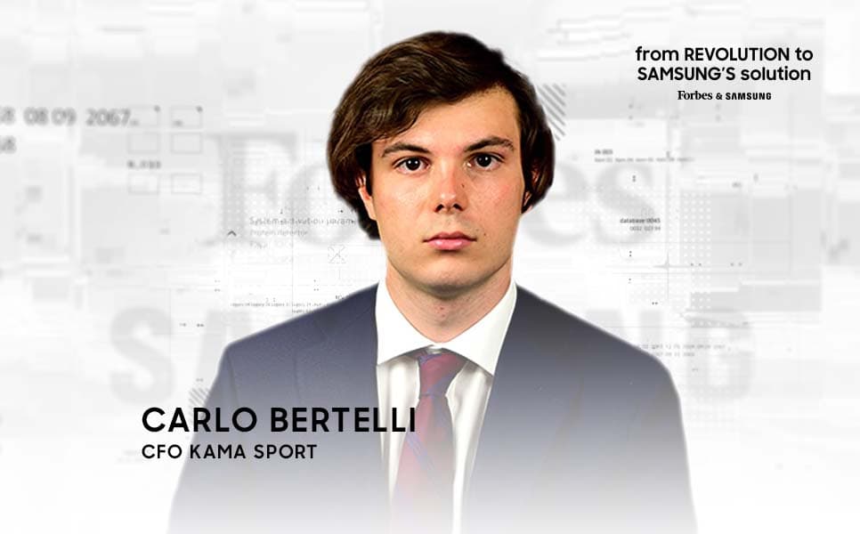 From Revolution to Samsung's solution &#8211; Ep.1: Carlo Bertelli, fondatore di Kama.sport
