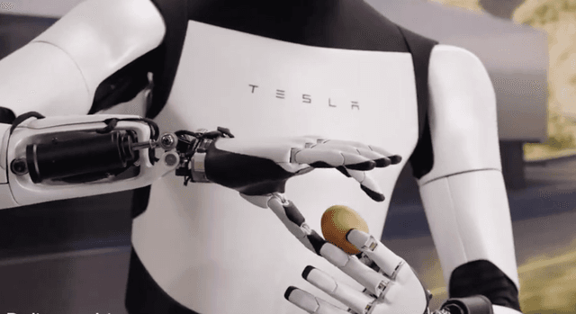 Fa gli squat e maneggia le uova: Elon Musk presenta il nuovo Optimus Gen 2 di Tesla
