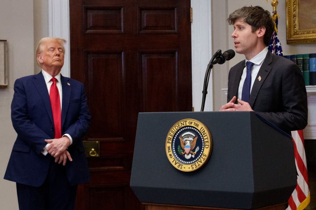 Sam Altman di OpenAI dice di aver "cambiato prospettiva" su Trump